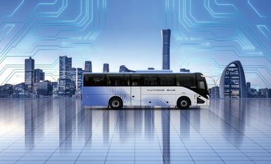 宇通C11E新品亮相2023中國旅游出行發展大會，賦能國內旅游經營服務升級